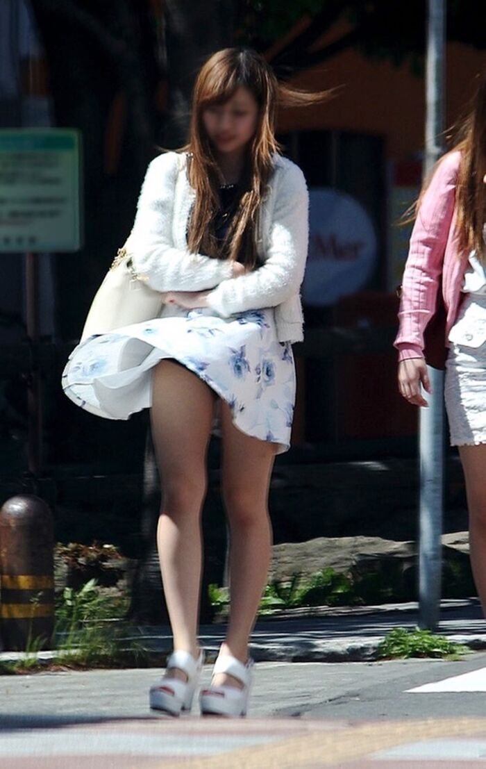 【Lucky Panchira】Windy Day Panty Chance Arrival ~ wwwww 13th image