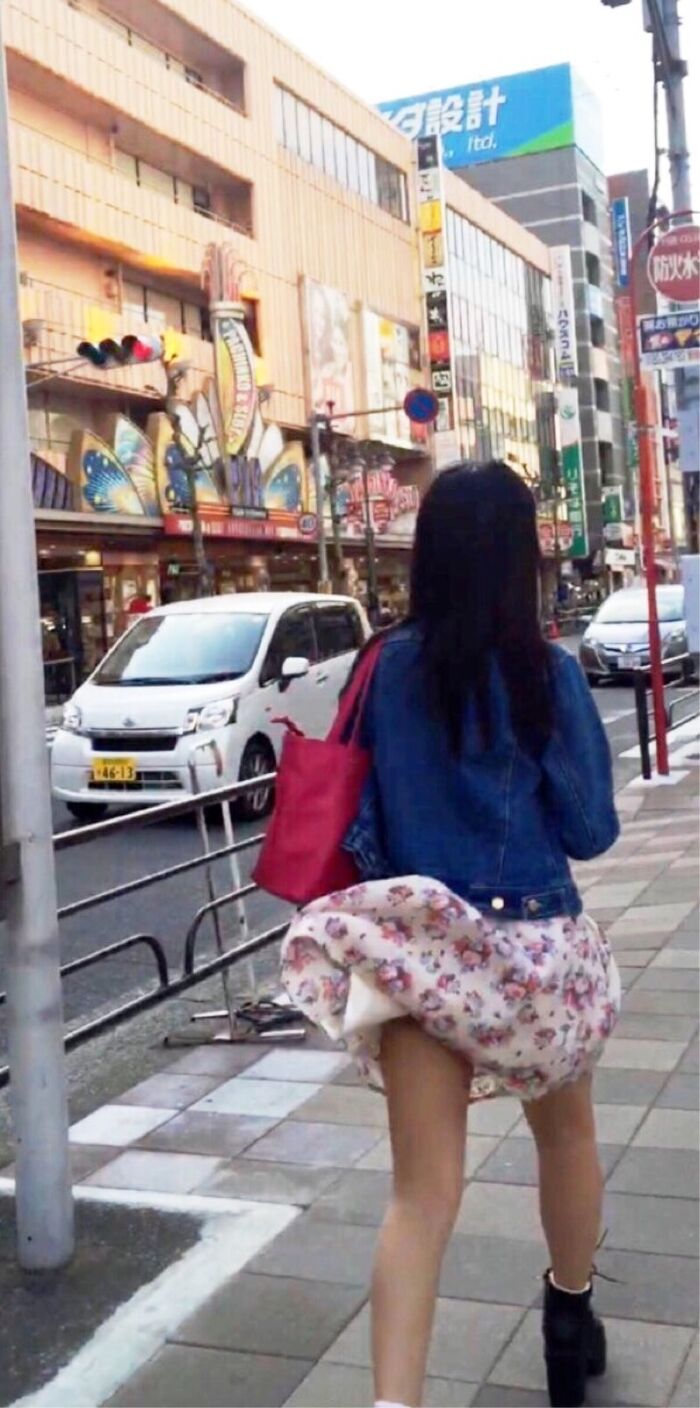 【Lucky Panchira】Windy Day Panty Chance Arrival ~ wwwww 17th image