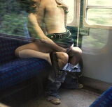 Sex on the train / bus! Public Transportation Inserts