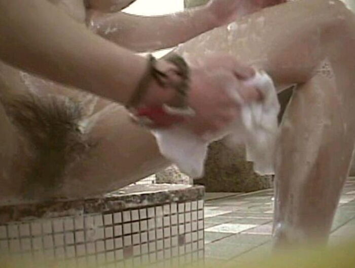 Erotic images of hot springs, public baths, and open-air baths with bristle man hair 18th image