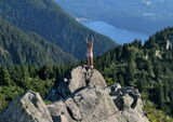 Take off your clothes in the mountains and banzai naked! Erotic images of nude mountain girls