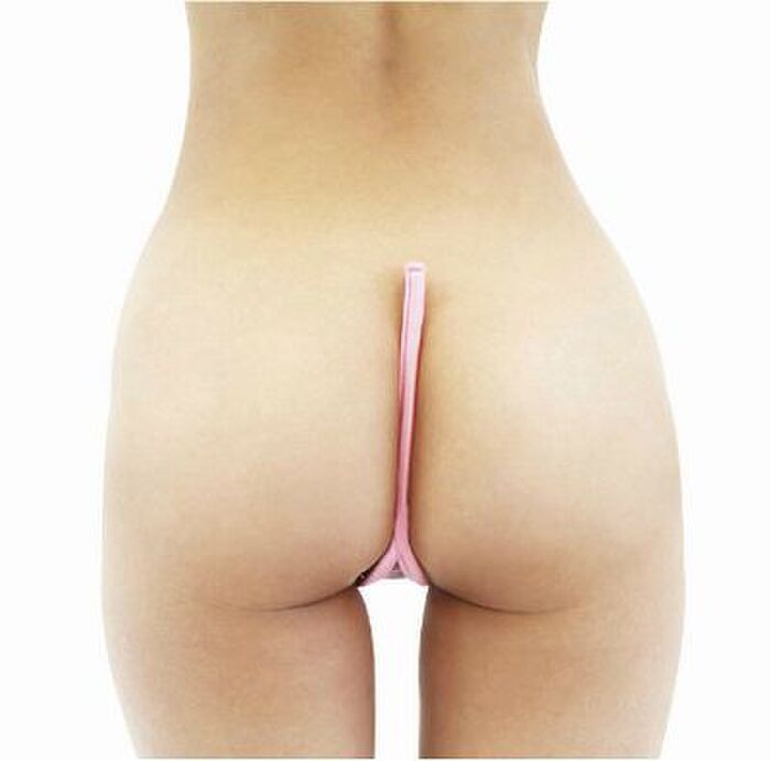 Erotic image of radical tiny pants called C string 10th image