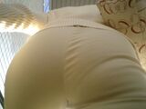 You can legally see a girl's buttocks in front of you on the stairs wwwww