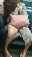44 triangular panchira voyeur images I collected amateurs with erotic thighs and delta zones such as miniskirt JK and OL