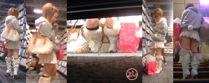 【Pants Full View】棚下を這いつばてててM形開leg大panchira ~ wwww 13th image