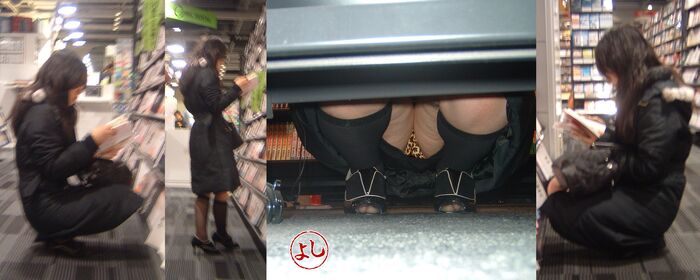 【Pants Full View】棚下を這いつばてててM形開leg大panchira ~ wwww 14th image
