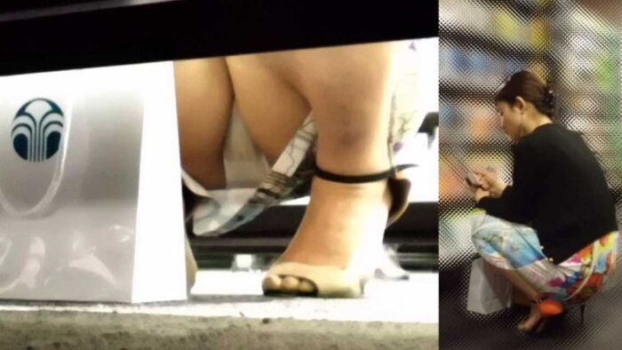 【Pants Full View】棚下を這いつばてててM形開leg大panchira ~ wwww 20th image