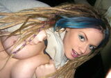 Alien beauty with dreadlocks! Erotic images with unique and conspicuous hairstyles