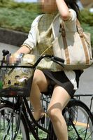 Don't miss the moment when you can see panchira on a bicycle wwwwww