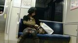 【Geki Panchira】いやえと~Train Commuting and Panty Shot Encounter Rate Takakai kara Irresistible Yona ~ wwww