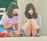 I'm looking forward to the coming season with bare legs, hami ass, hamipans, gap panchira and wwwww