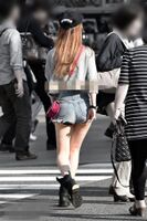 【 Hot Pants Eroi 】 You can see the butt flicker with hot pants, and you can see the pants also flickering here wwwww