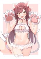 【Image】Girl「えへへ~♡猫ちゃんだよ~♡」←からwww