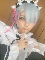 [Image] AV actress Mia Nanasawa Mr./Ms. cosplay Rem's cosplay in "Re: Life in Another World Starting from Zero" Has this exceeded Enako?