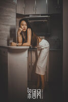 [GIRLT果团网] TG033_嫩模厨女演绎私房死库水秀完美身MaterialDew Sensuality 纹身诱惑Photo 44P