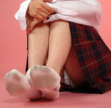 Erotic images of white socks looking delicious with dirt and tears