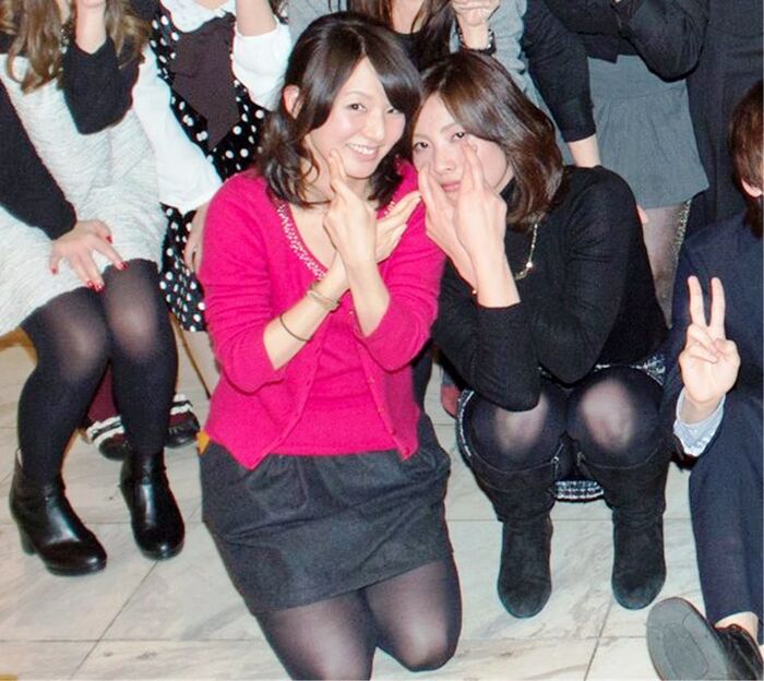 What's the matter ~ w The fun group photo is becoming a panchira group photo ~ wwww 5th image
