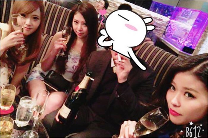 The hostess's panchira strikes ~~~ww 3th image