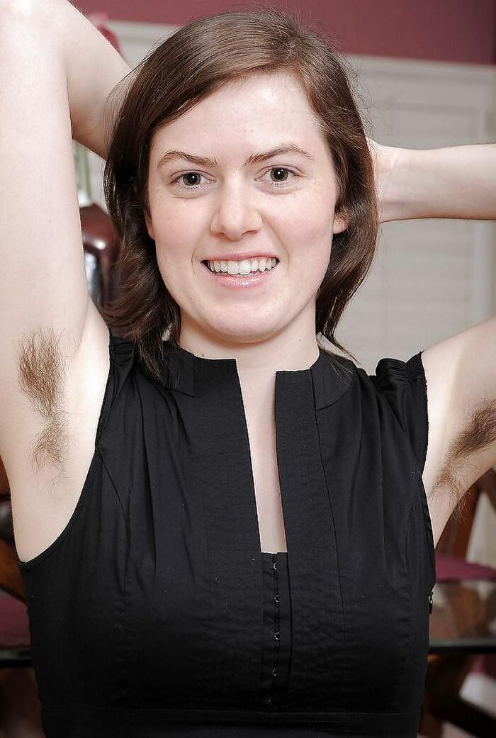 There are armpit hair, shin hair, and pie hair! Fluffy erotic image of a bristly alien 10th image