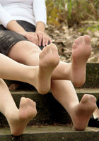 OL smell condensed in pantyhose! Erotic images of the soles and toes of working women