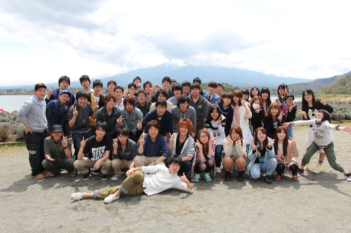 [Group photo panchira] Front row girls will do panchira ~ ~ [Mochi zoom available] 2th image