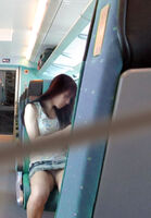 I found a woman showing her pants on the train, and the action I took was herewwwwww
