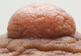 Don with a woman's nipple up! Close-up erotic image of nipples that can be worshipped up to wrinkles