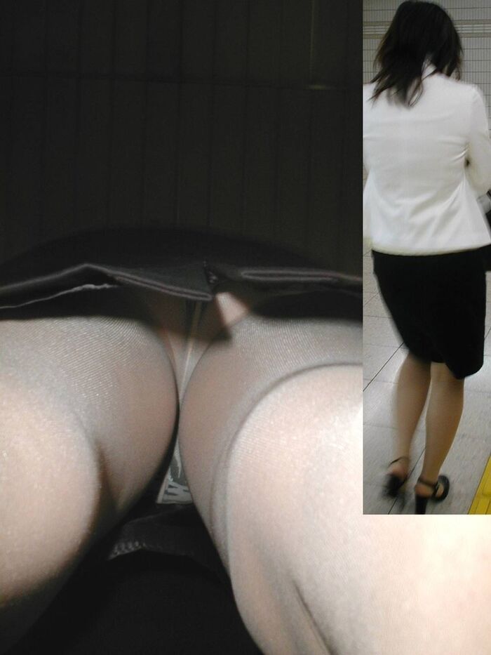 [Stuffy bread] Erotic image of OL Mr./Ms. seen from upside down 8th image