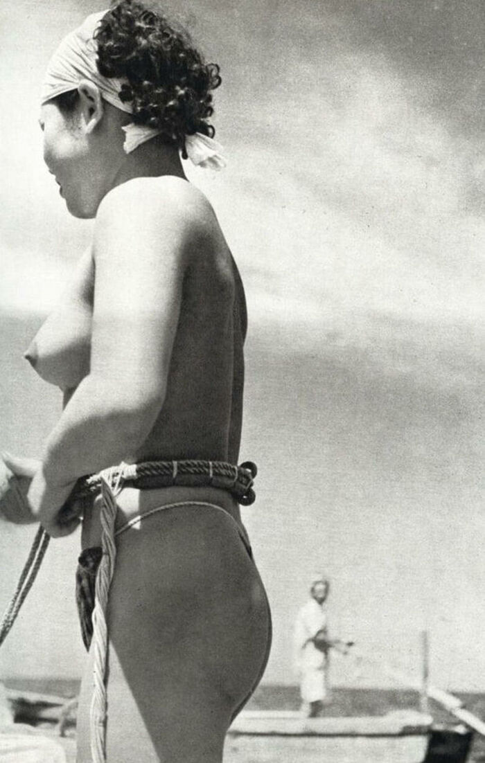 48 bare-diving erotic images of Mr./Ms. with topless half-naked pants sexy 9th image