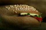 I found a man meat burger that is not an ass hair burger