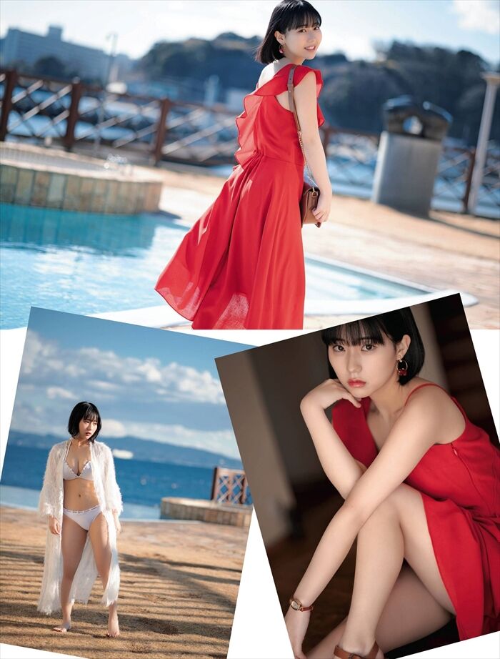 Summary of Miku Tanaka's erotic images. Photo book swimsuit and huge hami areola nipple 17th image