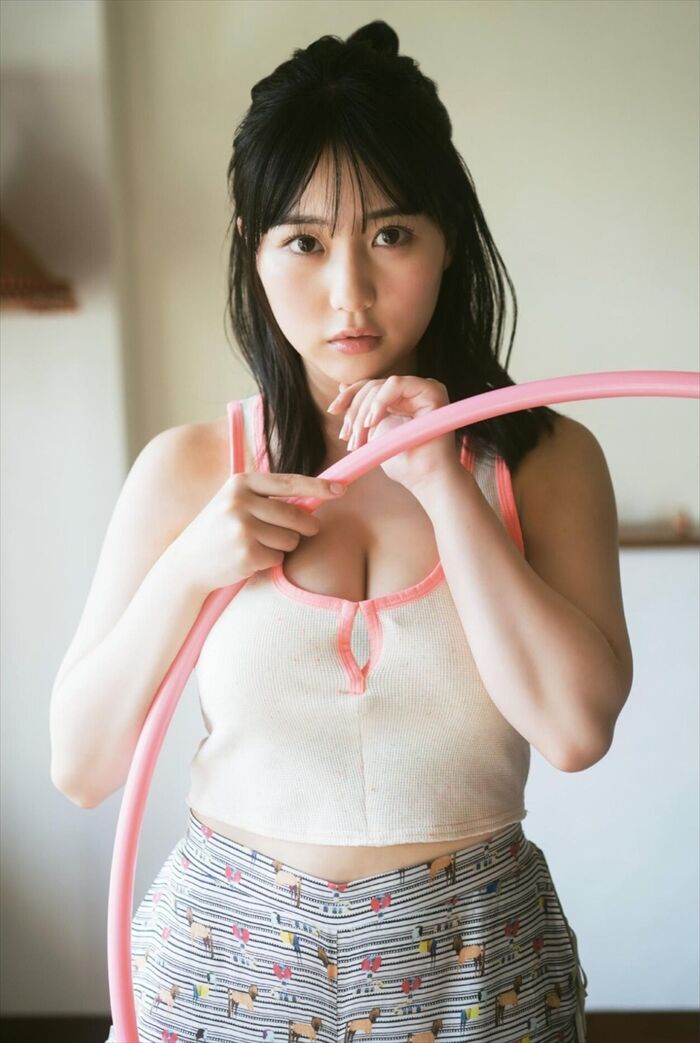 Summary of Miku Tanaka's erotic images. Photo book swimsuit and huge hami areola nipple 48th image