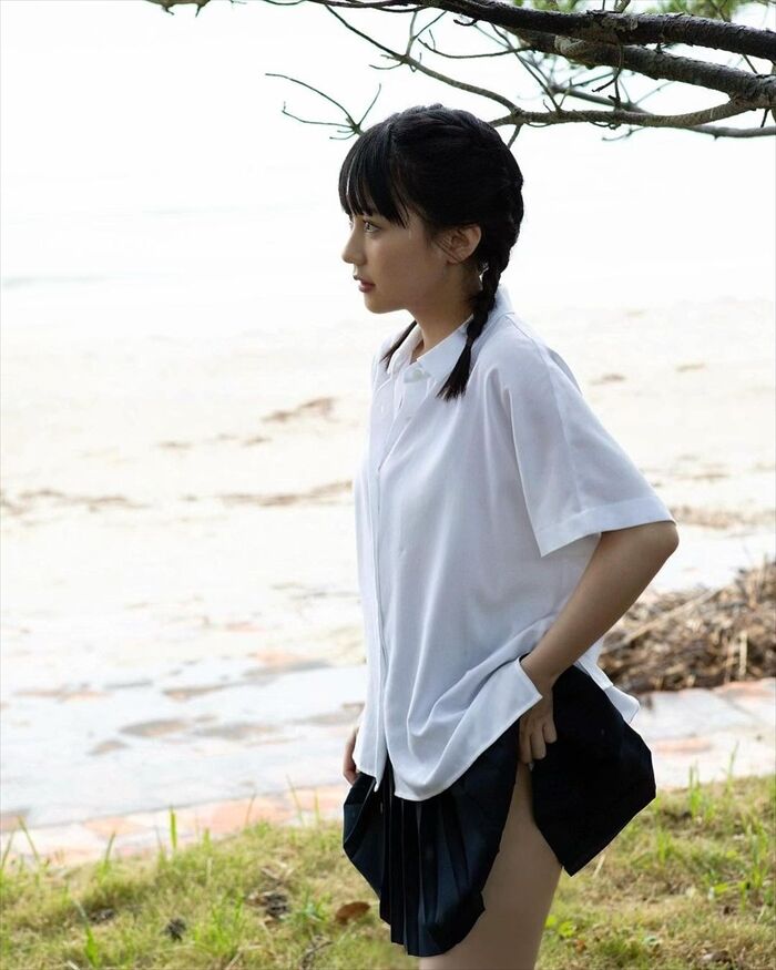Summary of Miku Tanaka's erotic images. Photo book swimsuit and huge hami areola nipple 53th image