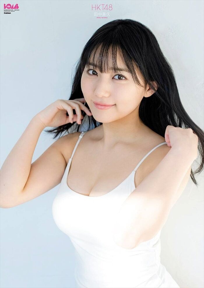 Summary of Miku Tanaka's erotic images. Photo book swimsuit and huge hami areola nipple 68th image