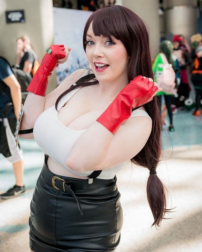 [With GIF] Example huge breasts beauty cosplayer's boobs image collection only wwwww 3th image