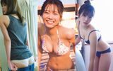 Yasuno Tamura's photo collection swimsuit summary. Erotic images of buttocks in lewd underwear, etc.