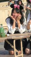 [With image] Such a cute beautiful girl JK's neat and clean pure white panties are voyeurized at Disneyland wwwww