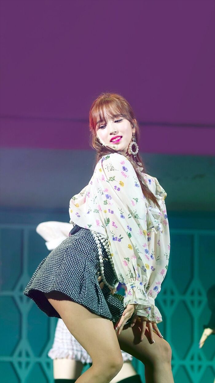 TWICE Mina's nipple pochi treasure cap over 120 erotic images that come out! 58th image