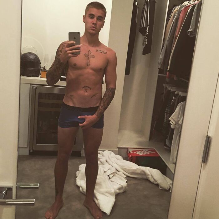 [Sad news] Justin's CM dick and selfie dick difference is sad wwwww (* with image) 2th image