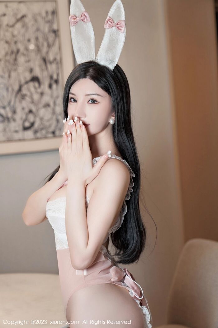 XiuRen 6542nd _Goddess Zhou Yiki Sally Private Cell Woman Dressed Erotic Sensation Inner Clothing Hideo Hai Body Material 诱惑Photo 102P 59th image
