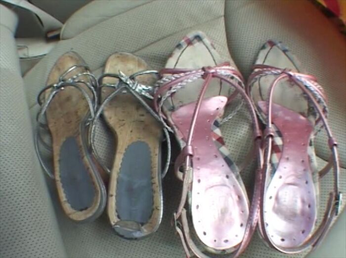 Images of freshly taken off pumps, boots, and shoes with foot odor 19th image