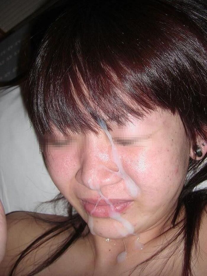 The exhilaration is an order of magnitude ... A facial erotic image with an intriguing expression of a girl bathed in muddy sperm on her face 6th image