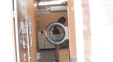 Yankee girls don't wear bras! Pick-up GIF image of vaginal shot to a girl who is tingling with one camisole
