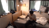 It feels better than my boyfriend's sex... Cuckold rape GIF image that goes crazy while being by a jealous Mr./Ms.neighbor