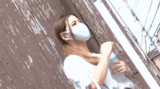 Pushing rape aiming for the moment when a woman returns home ... GIF image that grabs a woman who tries to escape on the verge of ejaculation and does not miss it