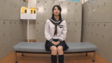 - Insert a high school girl who caught with a high-priced part-time job and take an outdoor walk ... GIF image of a girl who is too excited asks for a like crazy