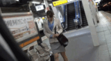 I got on with a who masturbated on the last train ... Reverse rape GIF image that blows away the fatigue of work