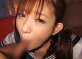 Thailand to give a to a cute high school girl ... Fellatio images of girls in uniform that make lascivious fantasies fun