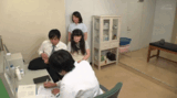 Mr./Ms. a nurse who missed her marriage period!? Cuckold sex GIF image of a libido monster devouring the of a patient Mr./Ms. who visited for a semen test