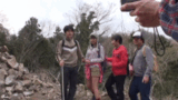[Erotic GIF] The danger lurking in the mountains is not only slipping accidents ... A group of mountaineers who attack a carefree mountain girl Rape ww